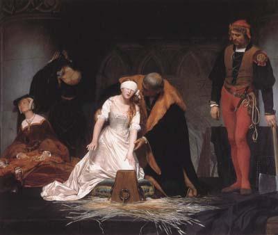 Jean Auguste Dominique Ingres The Execution of Lady Jane Grey (mk04) oil painting image